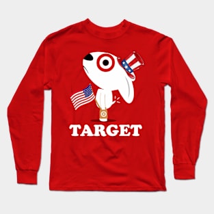 American Flag Bullseye Team Member Long Sleeve T-Shirt